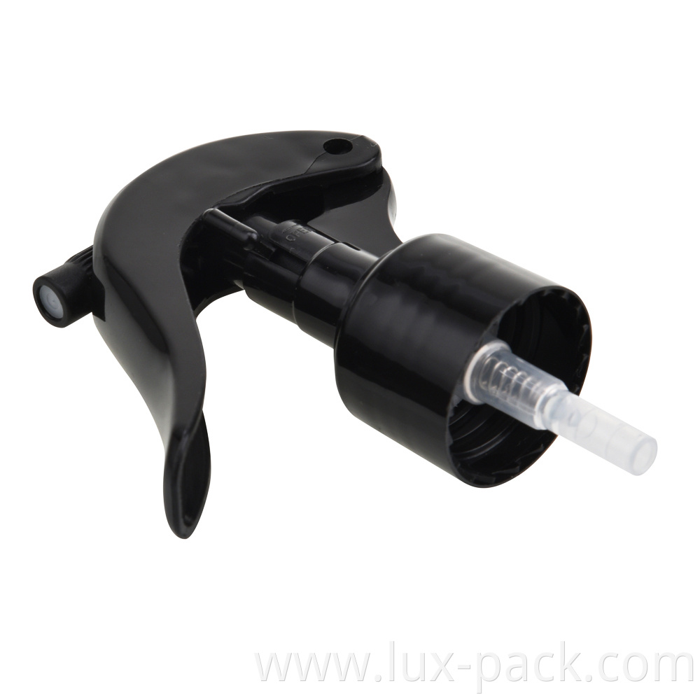 Bill 20/24/28/ 410 100 ml household plastic pump head mini trigger spray black for bottle